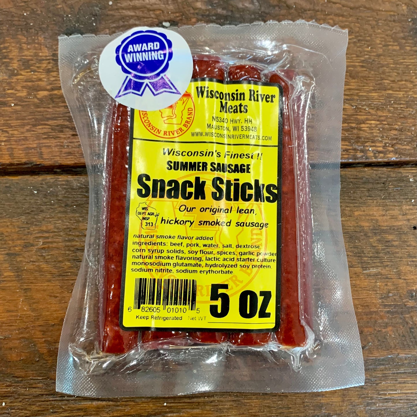 Summer Sausage Snack Sticks 5 oz