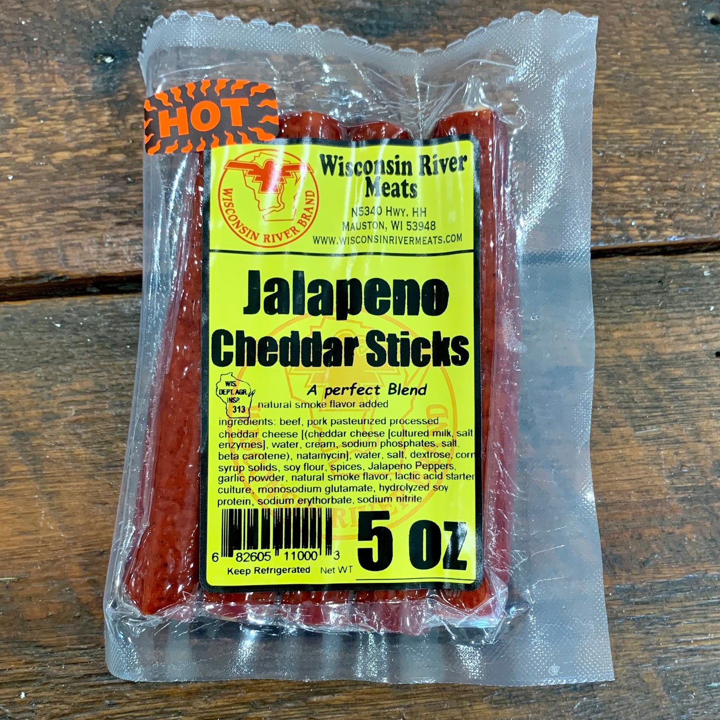 Jalapeno Cheddar Sticks 5 oz
