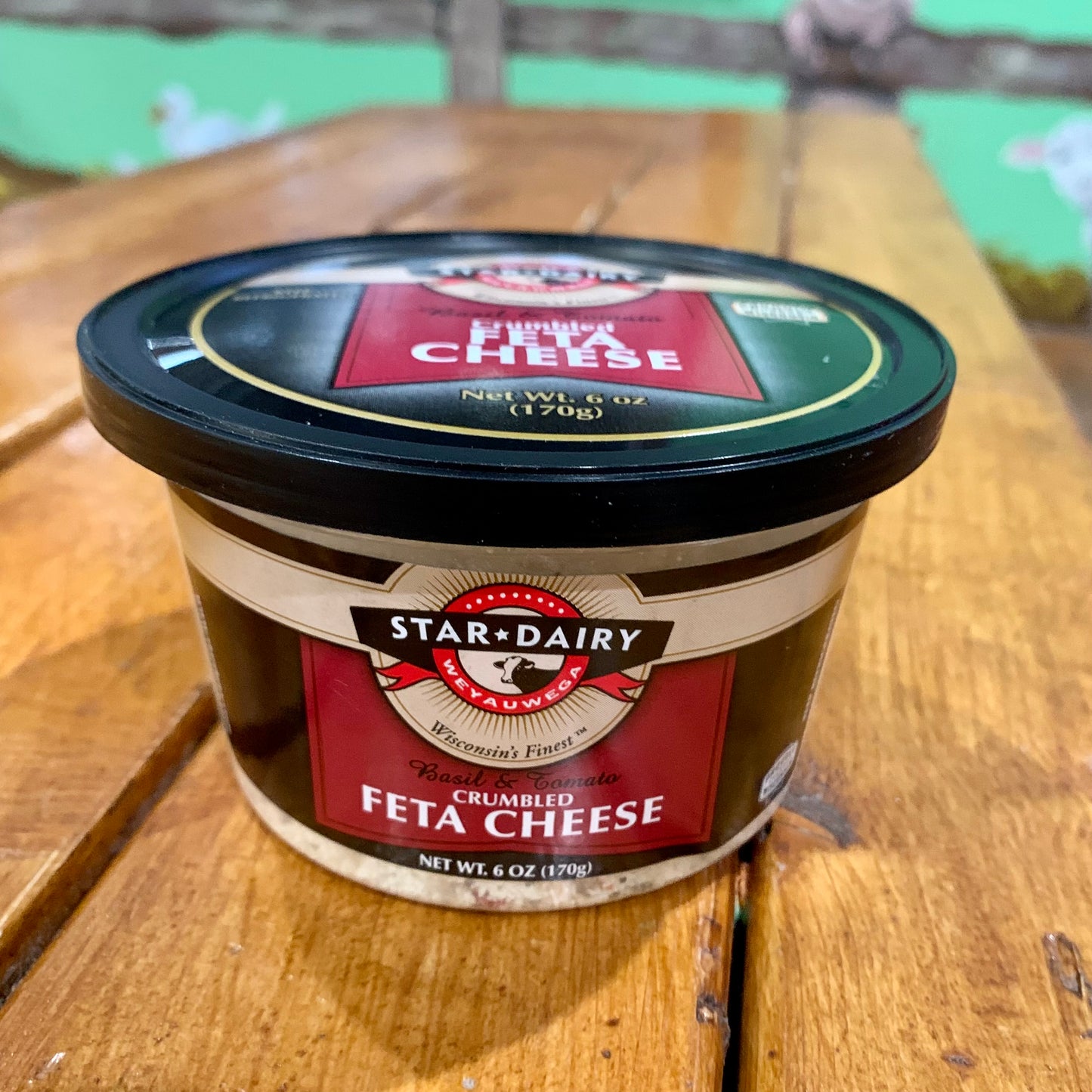 Basil & Tomato Feta Cheese Crumbles 6oz