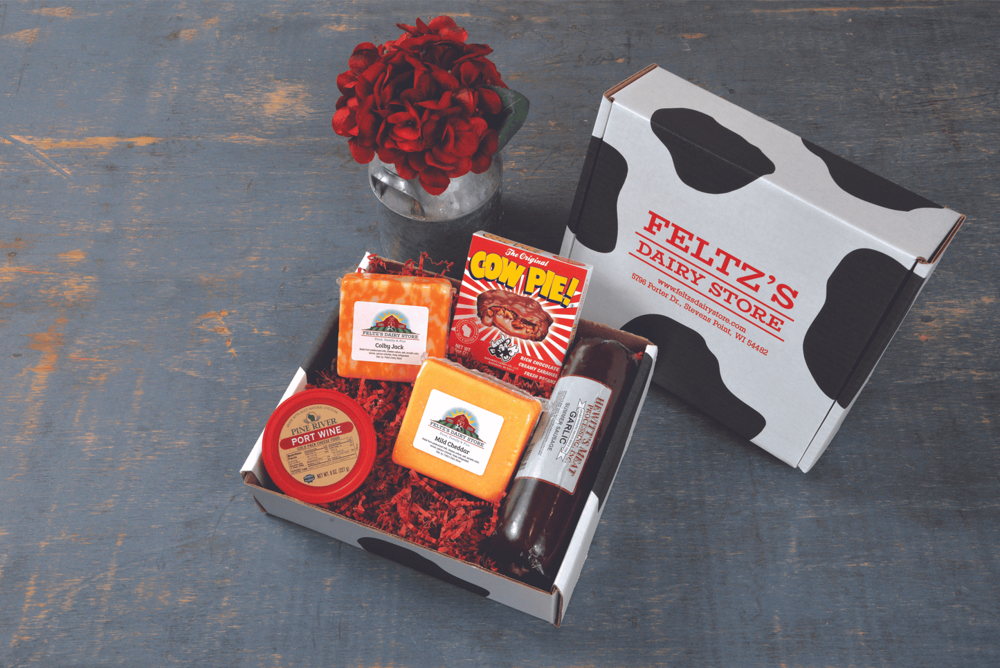 The Wisconsin Sampler Deluxe Gift Box