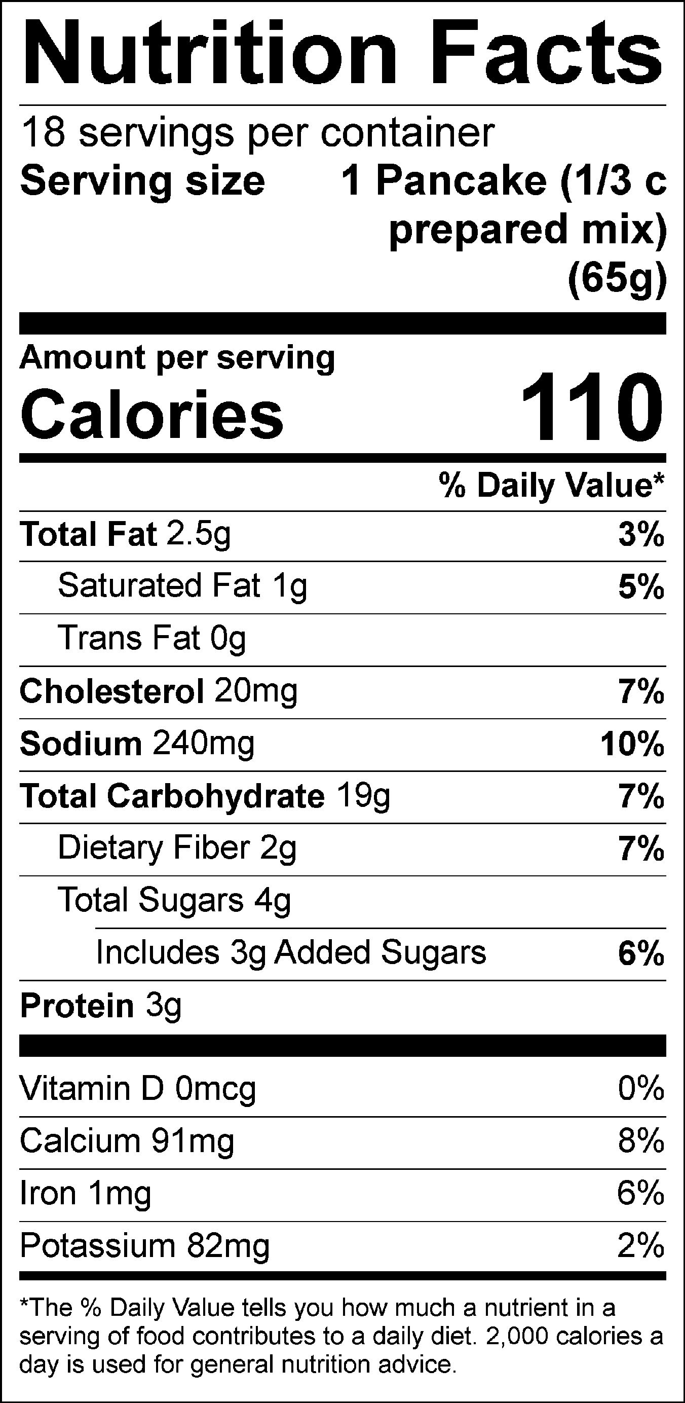 Brown Sugar and Oatmeal Gourmet Pancake & Waffle Mix