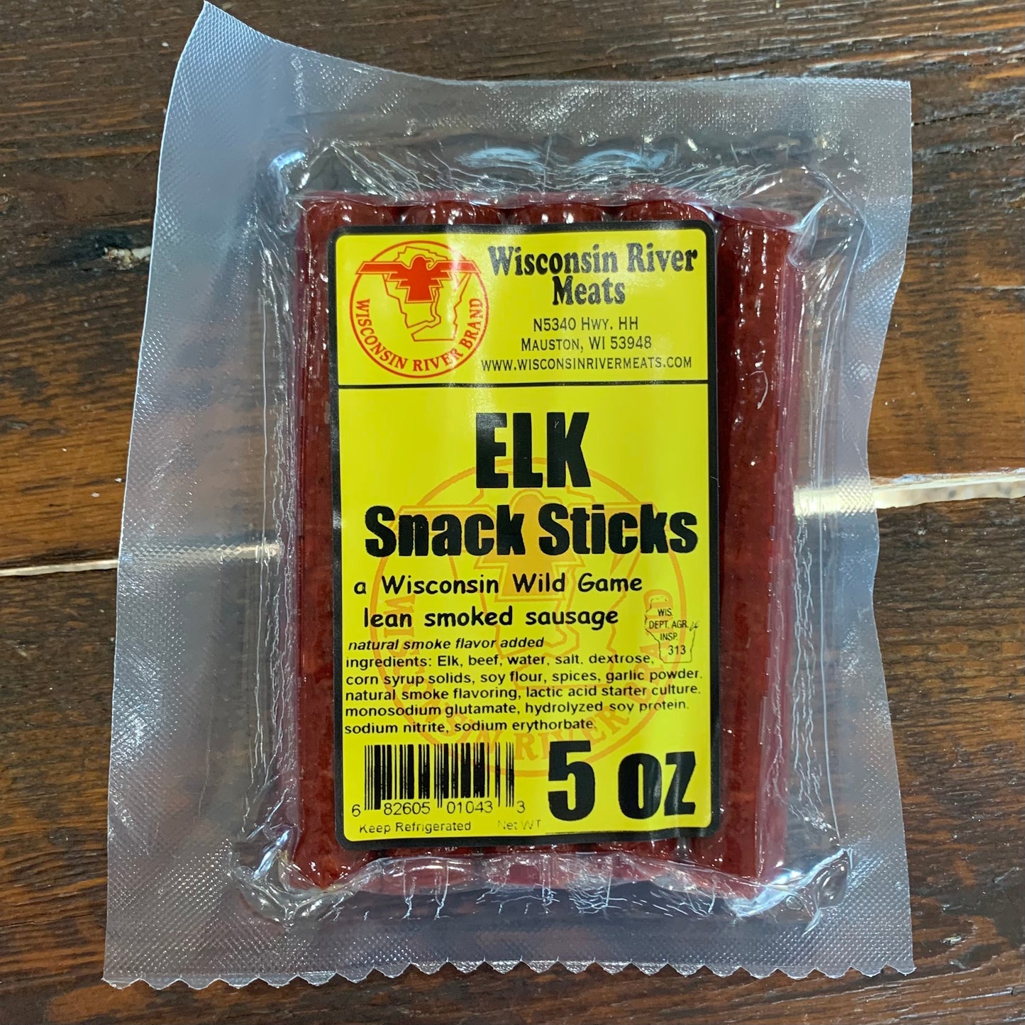 Elk Snack Sticks 5oz