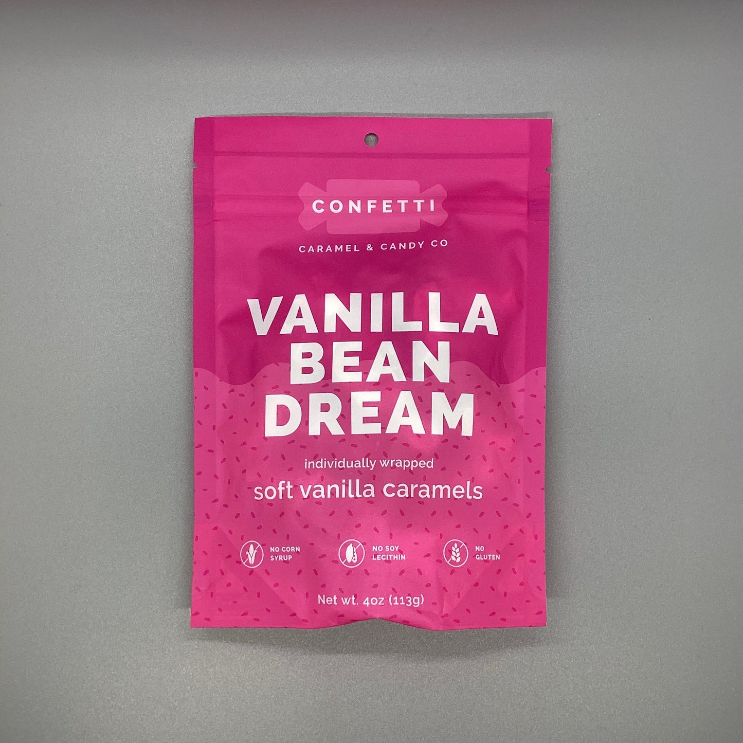 Confetti Vanilla Bean Dream Caramels