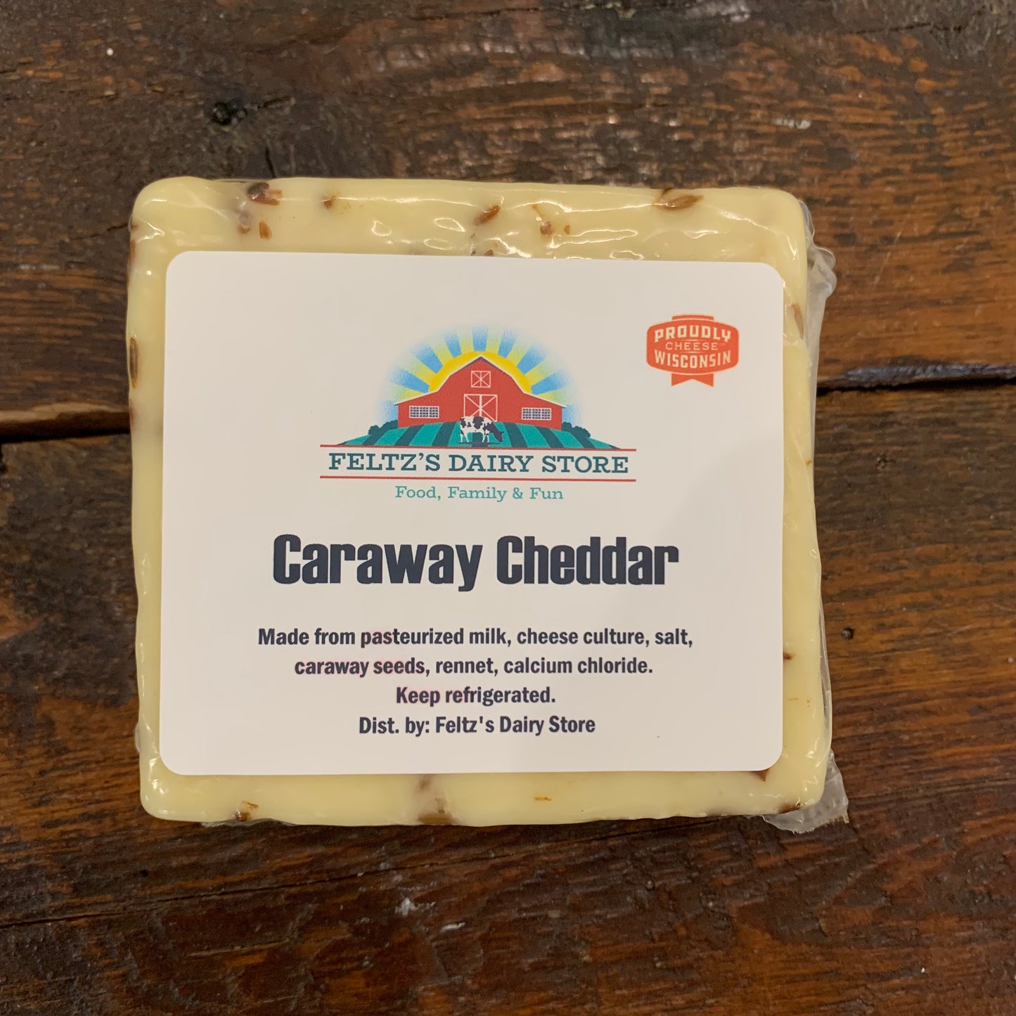Feltz's Caraway Cheddar Cheese