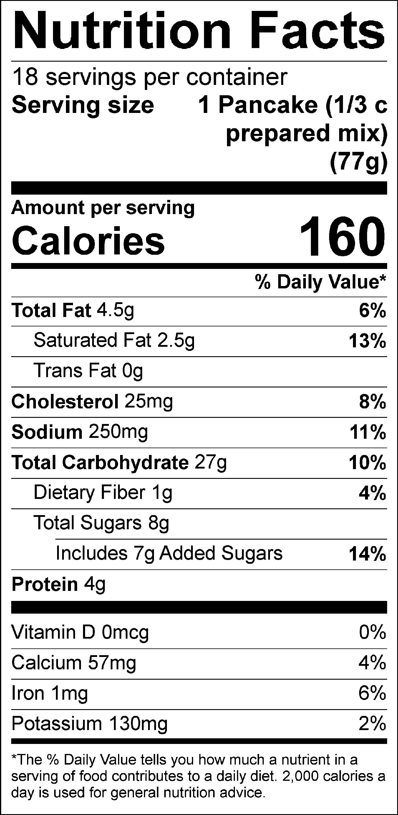 Chocolate Chip Gourmet Pancake & Waffle Mix