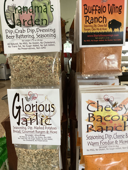 Starla's Seasonings & Dip Mixes